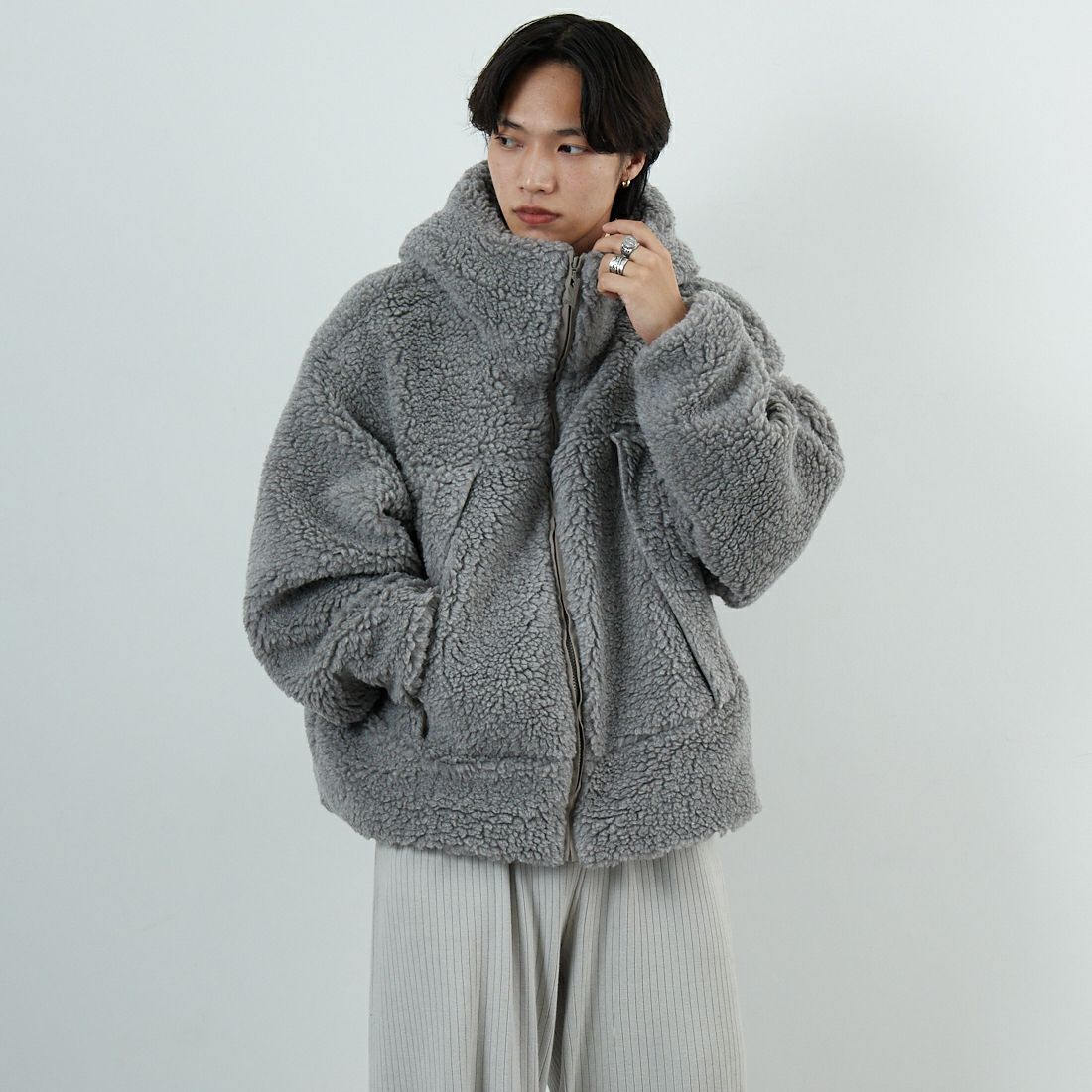 WOOLRICH [ウールリッチ] ボアフリースパーカー [WJOU2022]｜ジーンズ