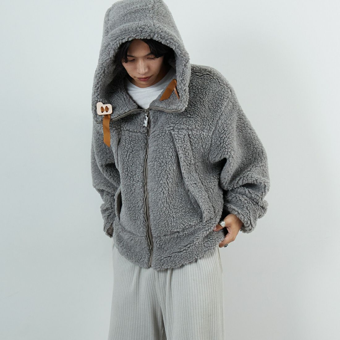 WOOLRICH [ウールリッチ] ボアフリースパーカー [WJOU2022]｜ジーンズ