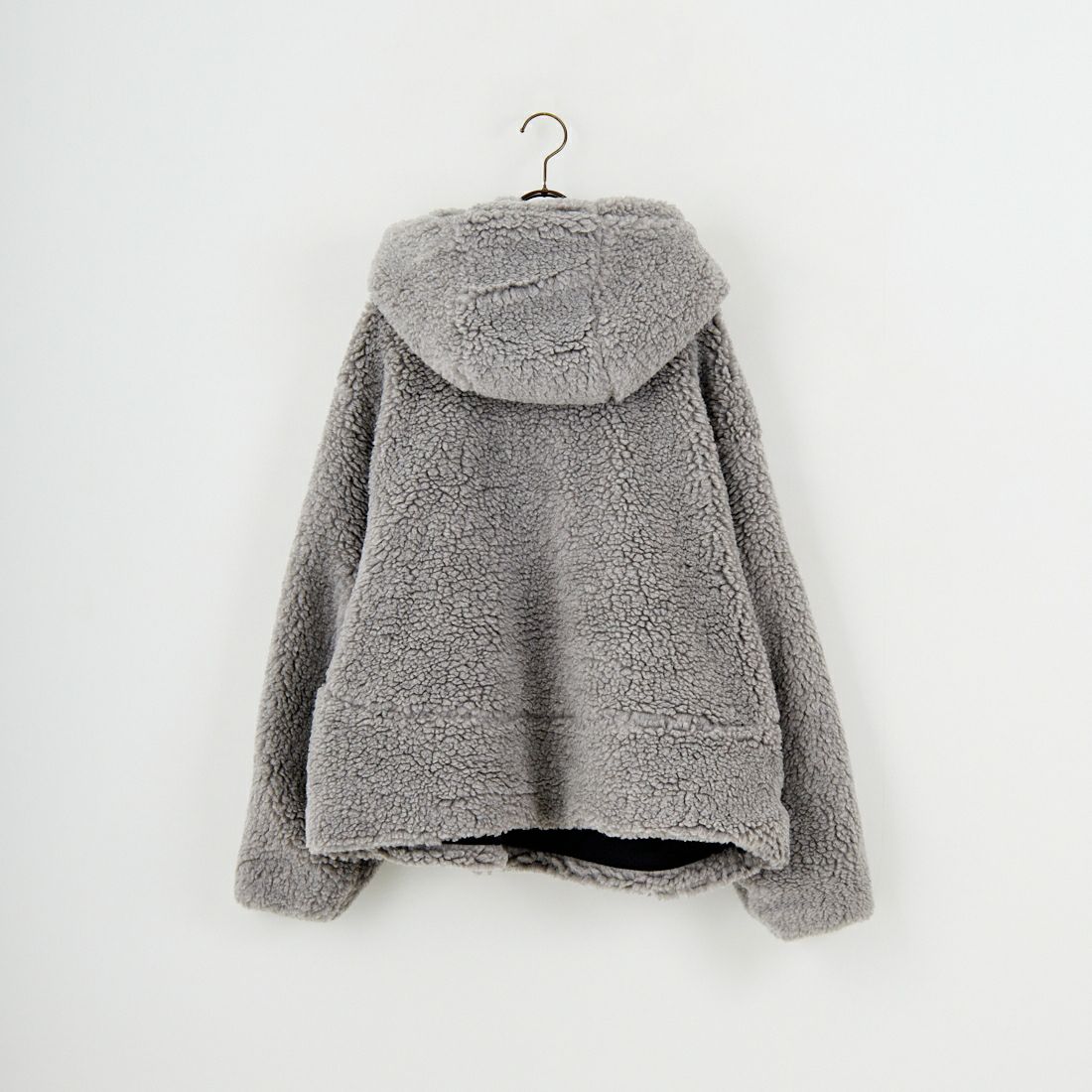 WOOLRICH [ウールリッチ] ボアフリースパーカー [WJOU2022] GRAY