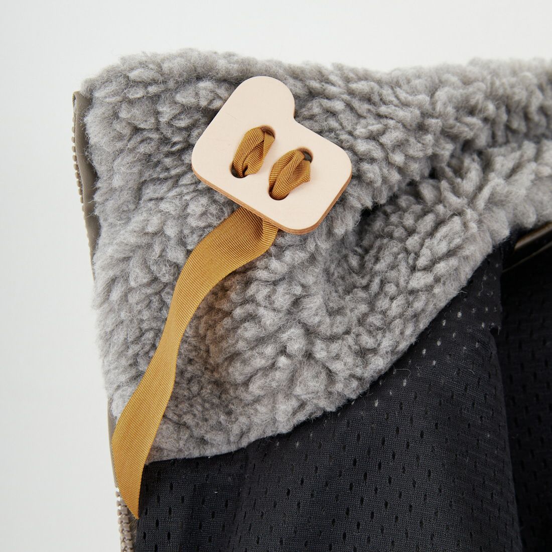 WOOLRICH [ウールリッチ] ボアフリースパーカー [WJOU2022] GRAY