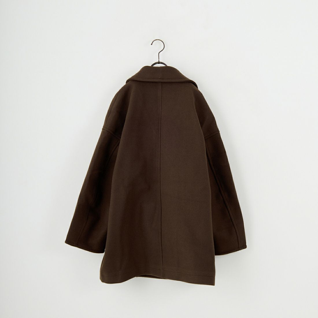 KHA:KI [カーキ] コクーンPコート [MIL25FJK3243] MOCHABROWN