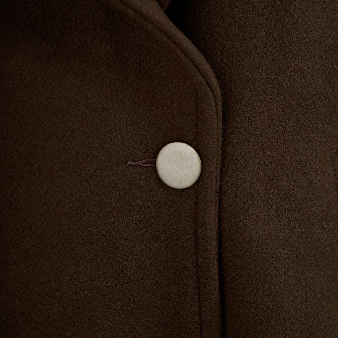 KHA:KI [カーキ] コクーンPコート [MIL25FJK3243] MOCHABROWN