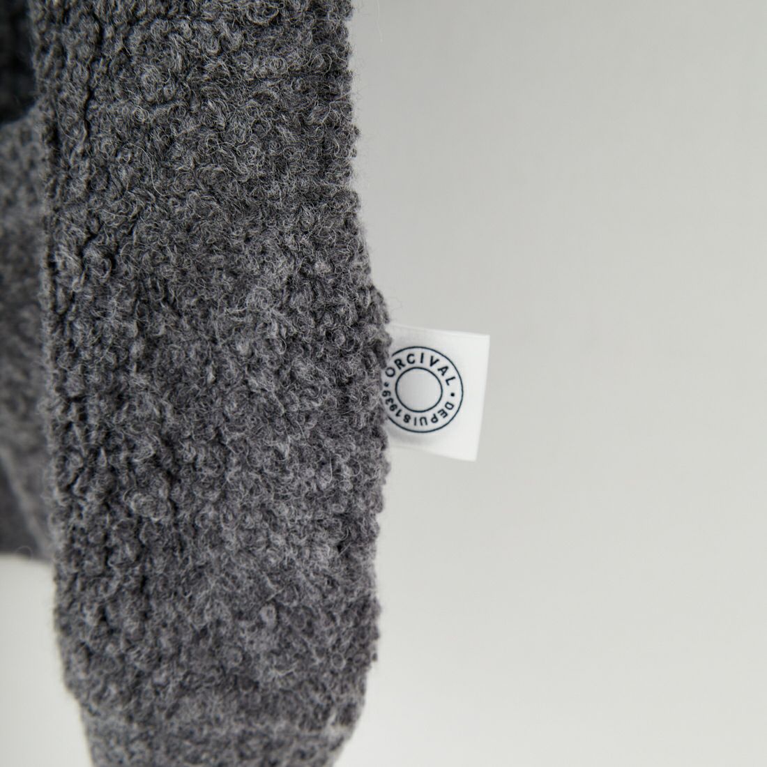 ORCIVAL [オーシバル] ブークレカーディガン [OR-D0127KBT] GREY