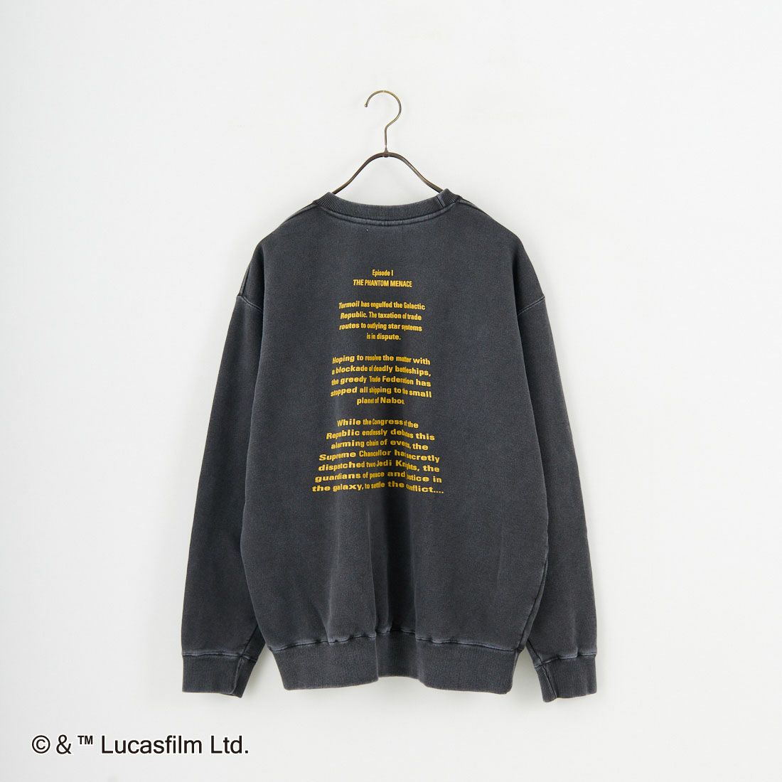 GOOD ROCK SPEED [グッドロックスピード] 別注 / STAR WARS / プリントスウェット [INTN-054-JF] CHARCOAL