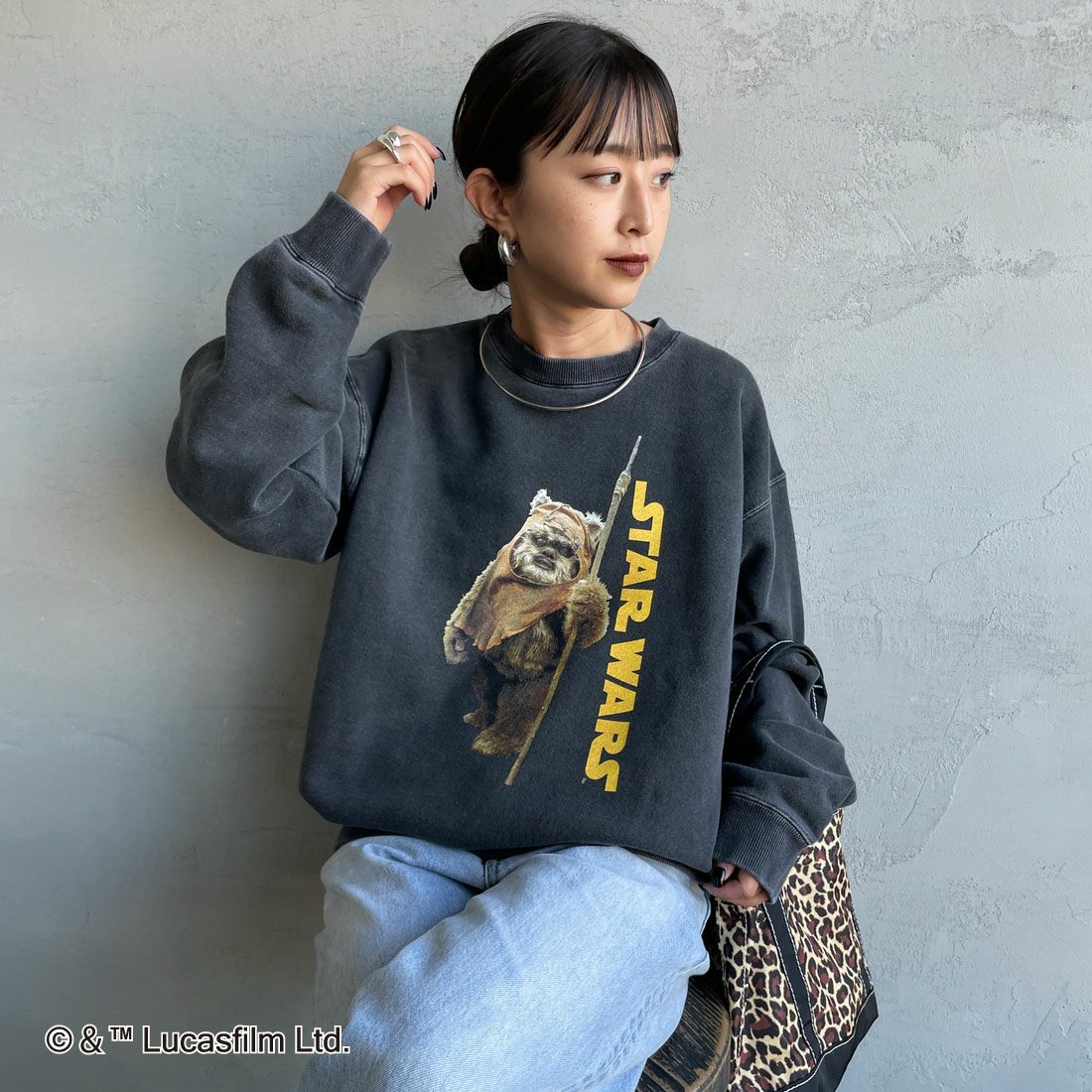 CHARCOAL&&モデル身長：150cm 着用サイズ：M&&