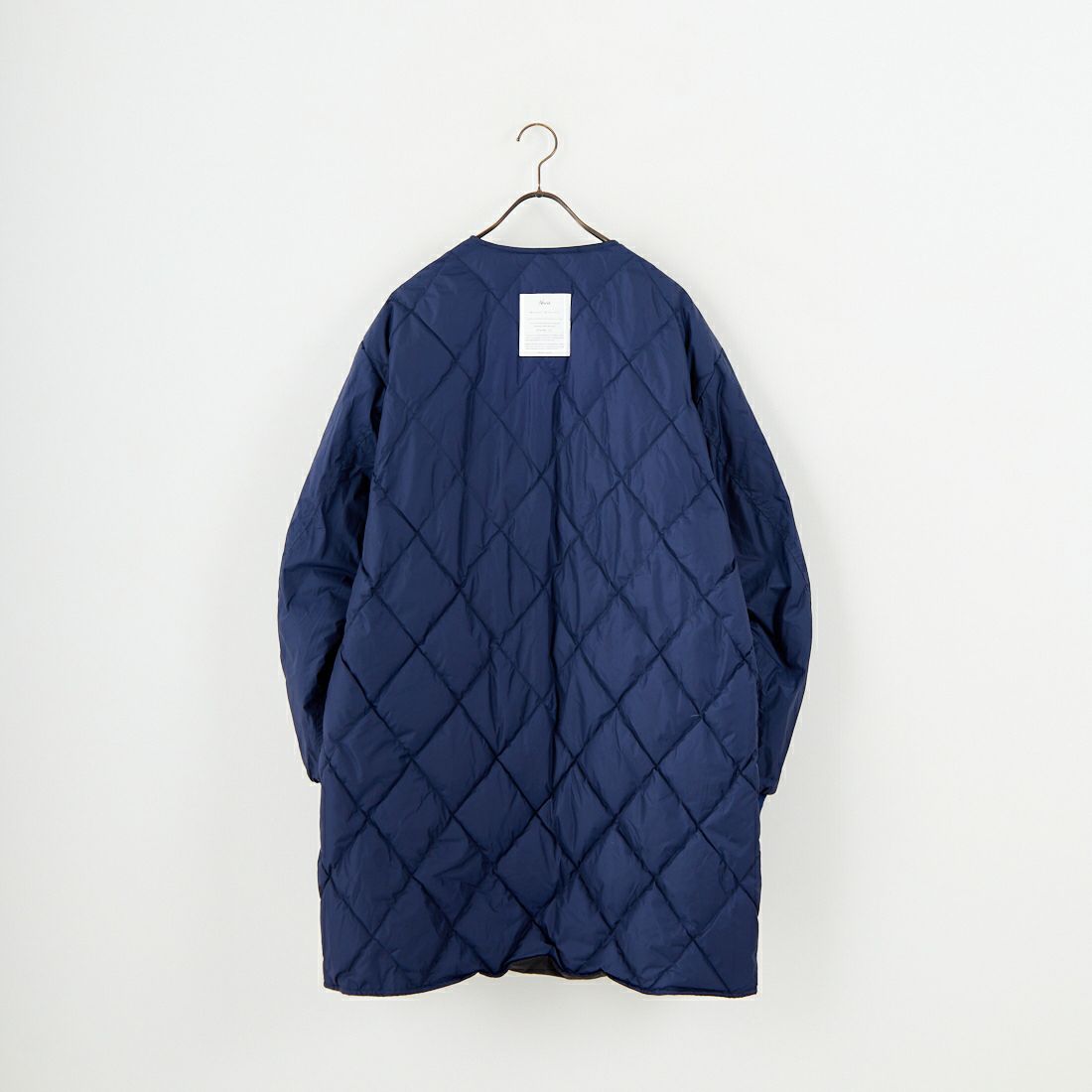 MANUAL ALPHABET × NANGA [マニュアルアルファベット × ナンガ] リバーシブル キルティングダウンコート [MA-J-377] BLACK