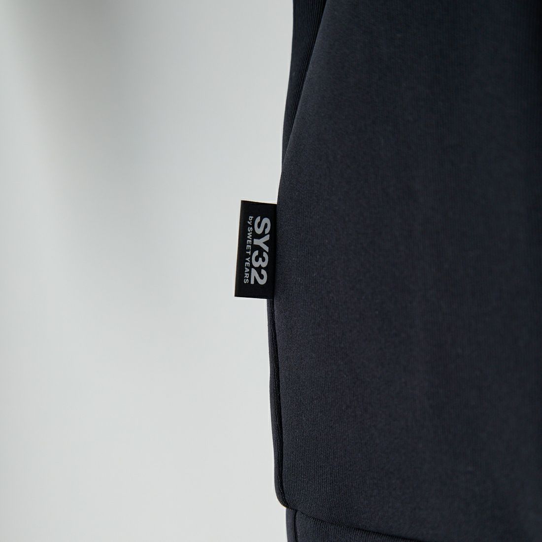 SY32 [エスワイサーティトゥ] ダブルニット セパレートグラフィックジップフーディ [15515] BLACK