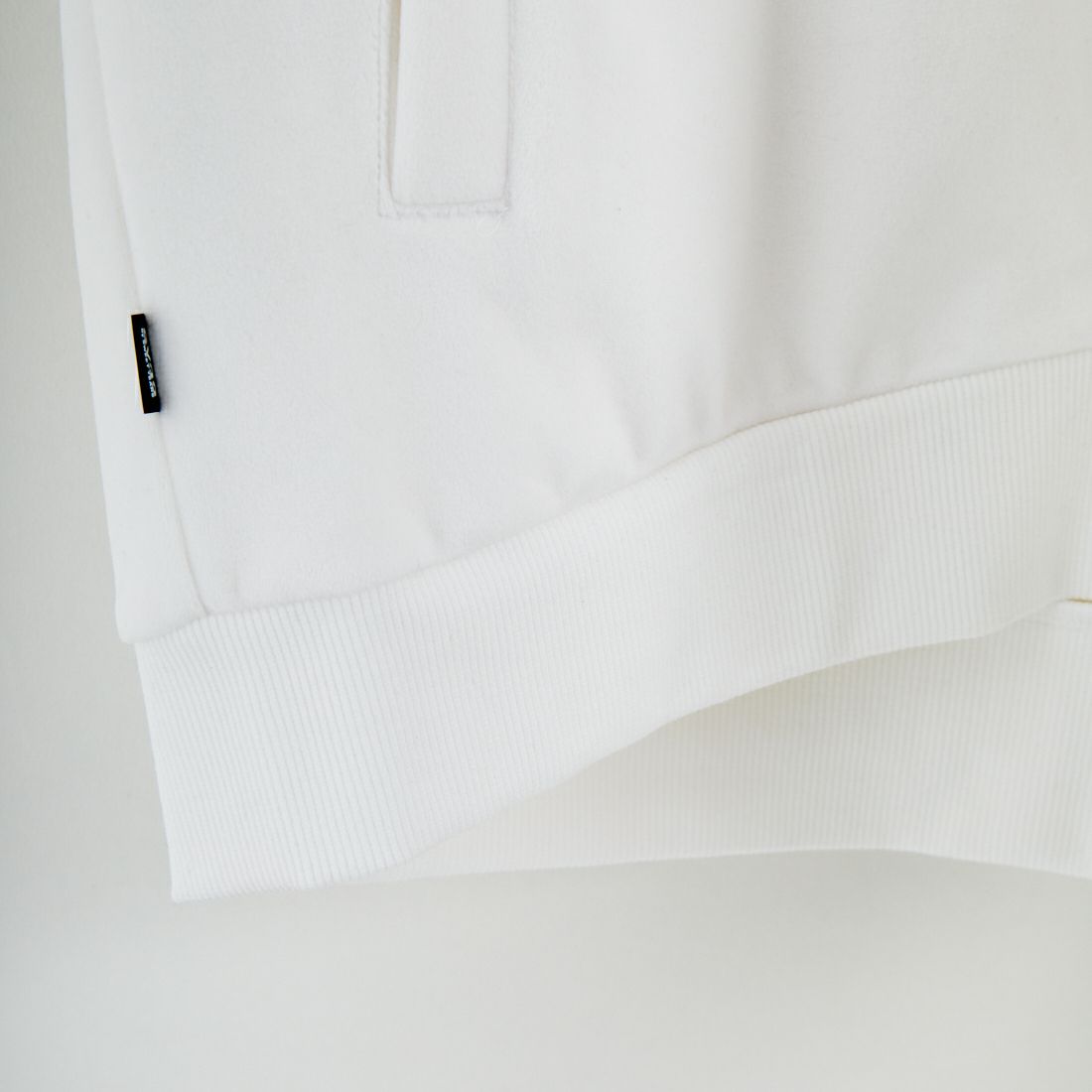 SY32 [エスワイサーティトゥ] ベロア 3レイヤージップフーディ [15518] WHITE