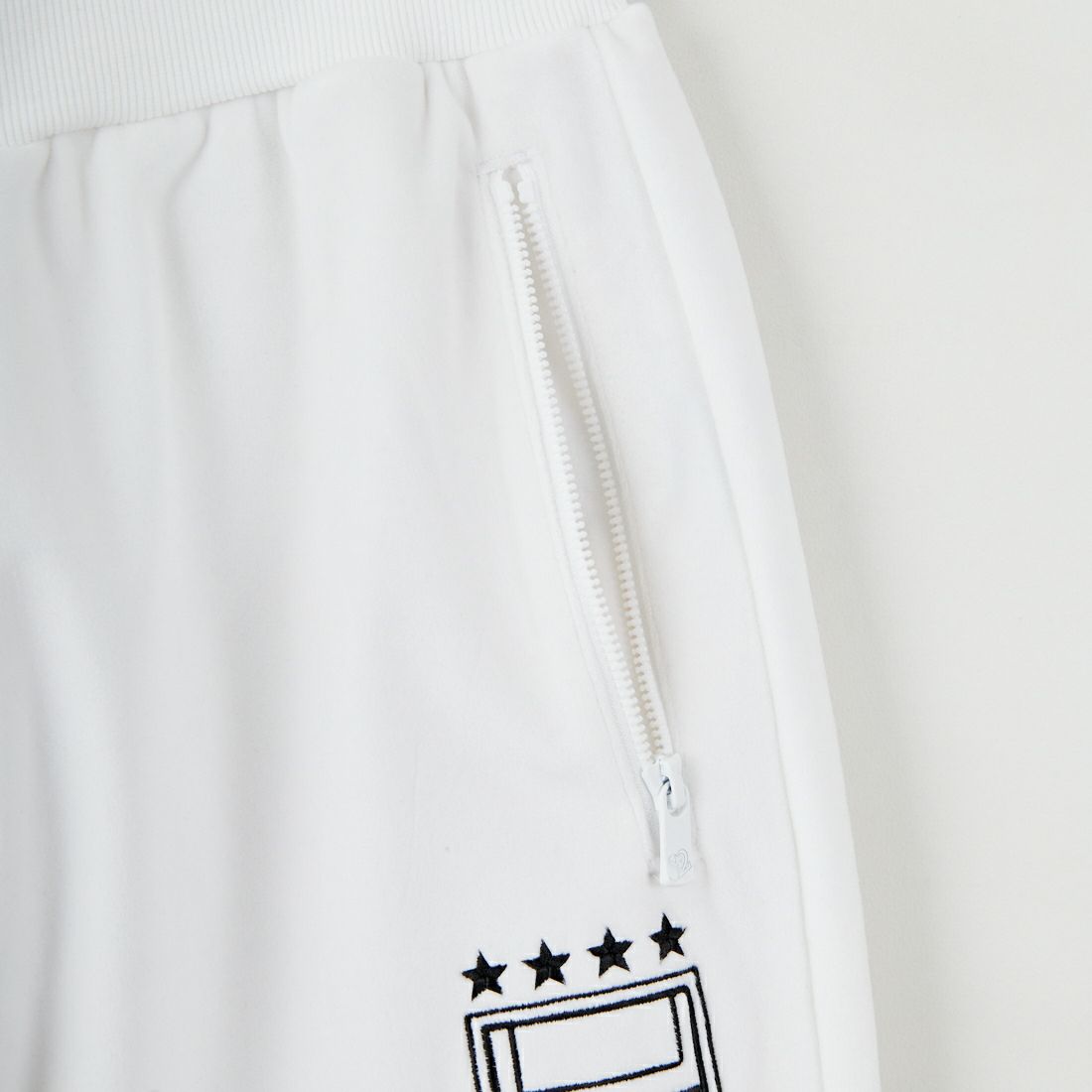 SY32 [エスワイサーティトゥ] ベロア 3レイヤーパンツ [15519] WHITE