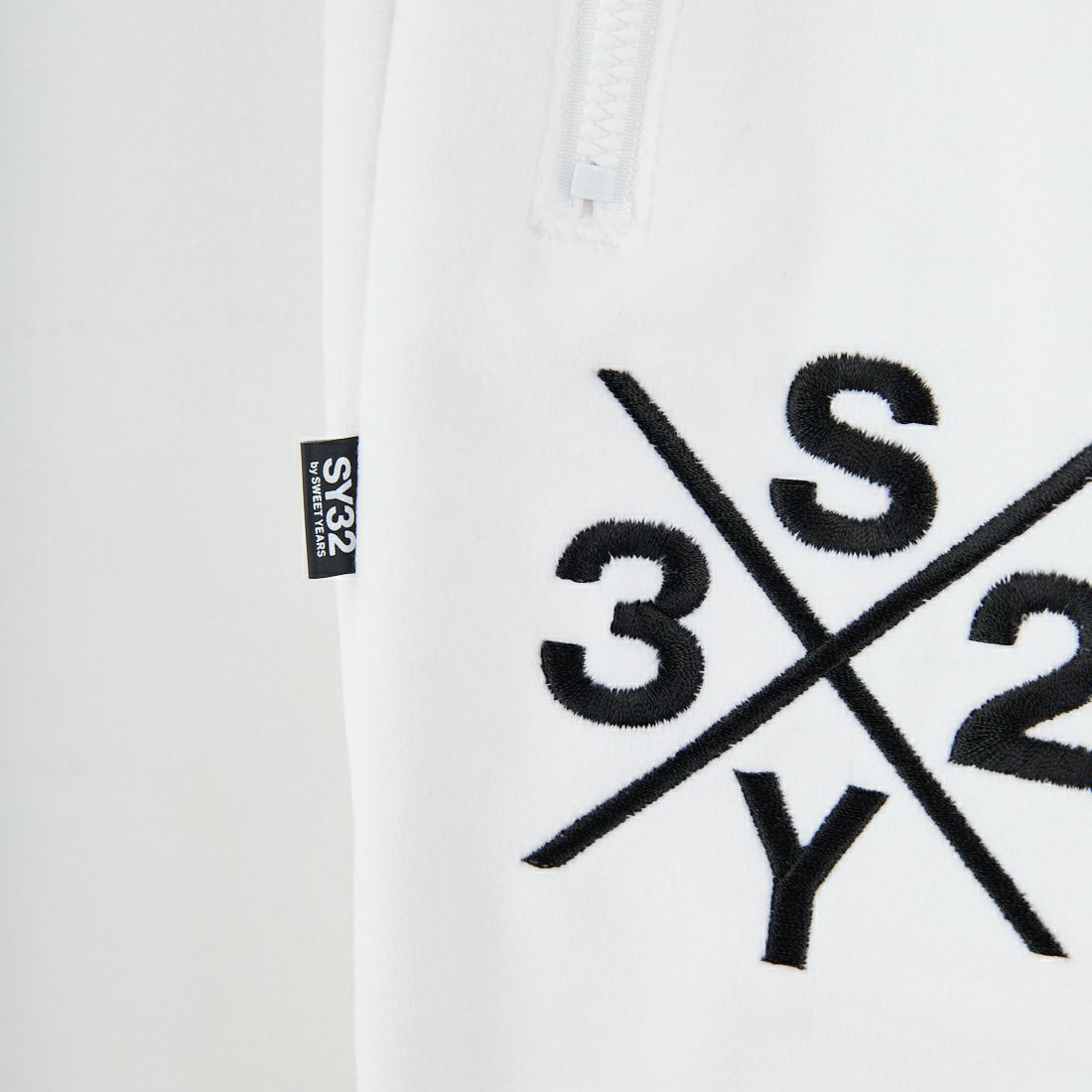 SY32 [エスワイサーティトゥ] ベロア 3レイヤーパンツ [15519] WHITE