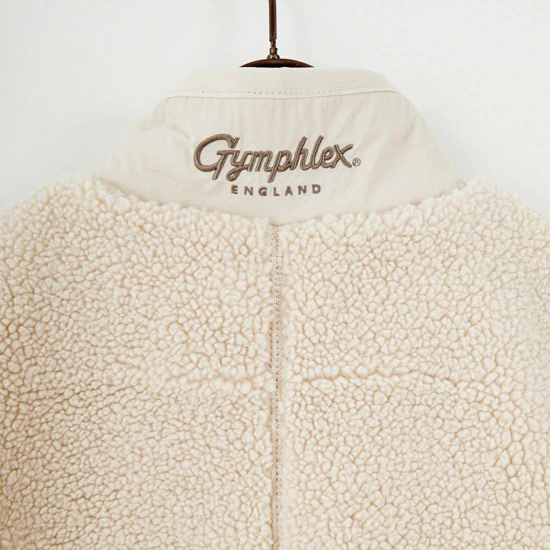 Gymphlex [ジムフレックス] コージーライトボア ショートベスト [GY-A0568BOL] OYSTER WHT