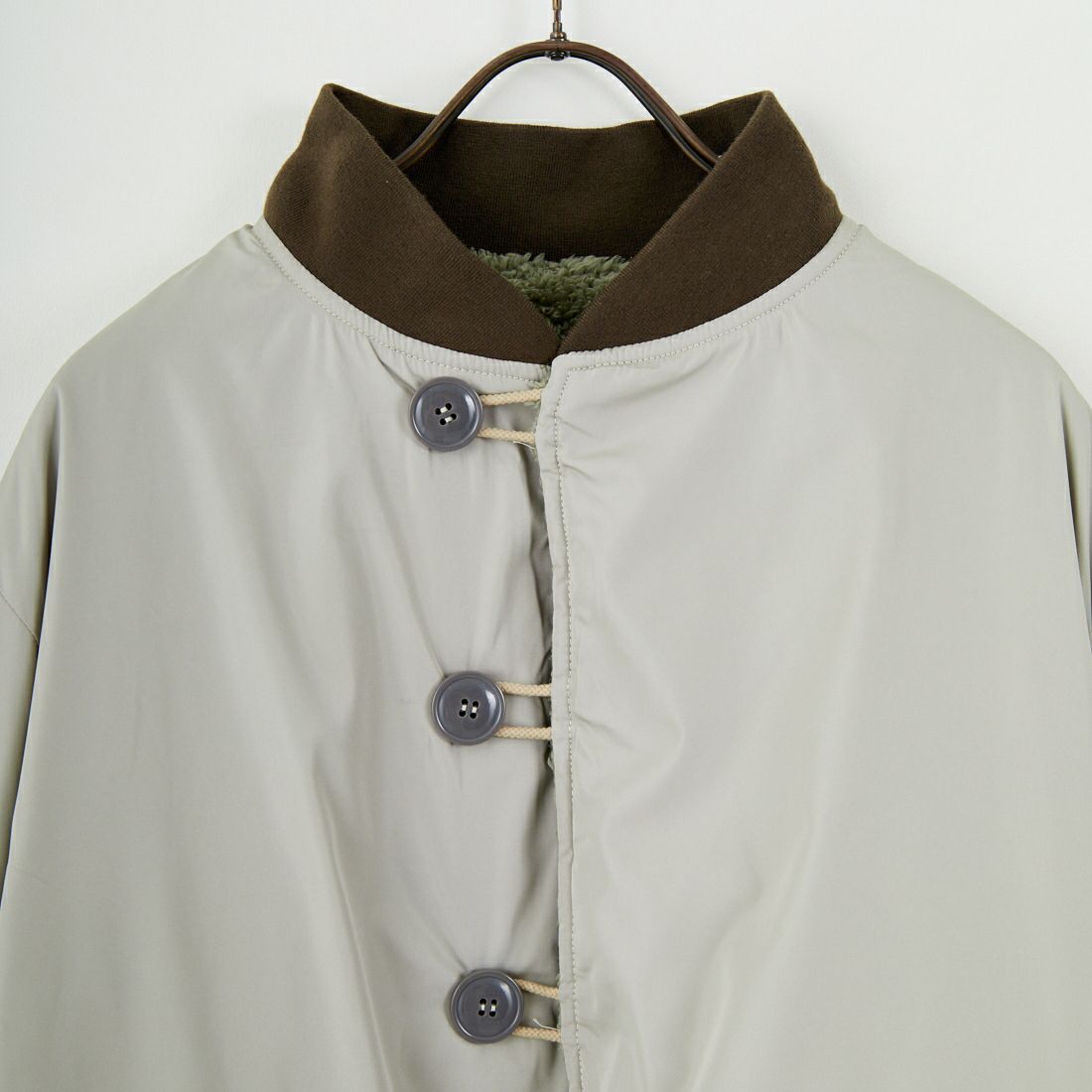 ARMY TWILL SANFORIZED [アーミーツイル サンフォライズド] Pe Weather リバーシブルブルゾン [AM-2554005] GRAY