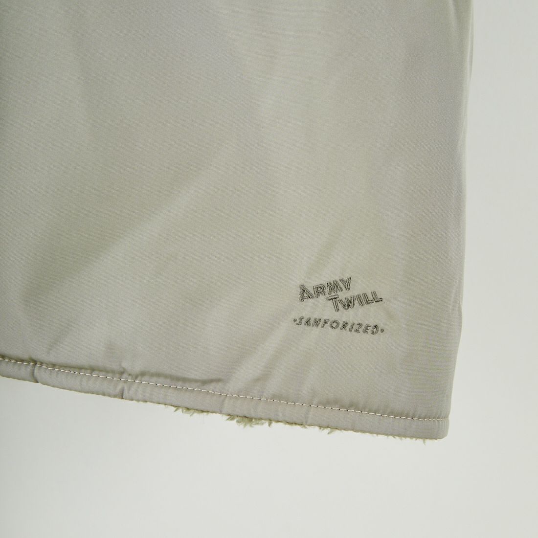 ARMY TWILL SANFORIZED [アーミーツイル サンフォライズド] Pe Weather リバーシブルブルゾン [AM-2554005] GRAY
