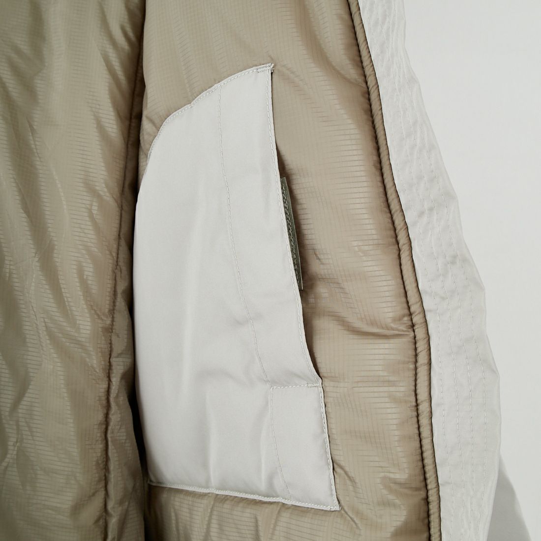 ARMY TWILL SANFORIZED [アーミーツイル サンフォライズド] Pe Weather パディングジャケット [AM-2554006] GRAY