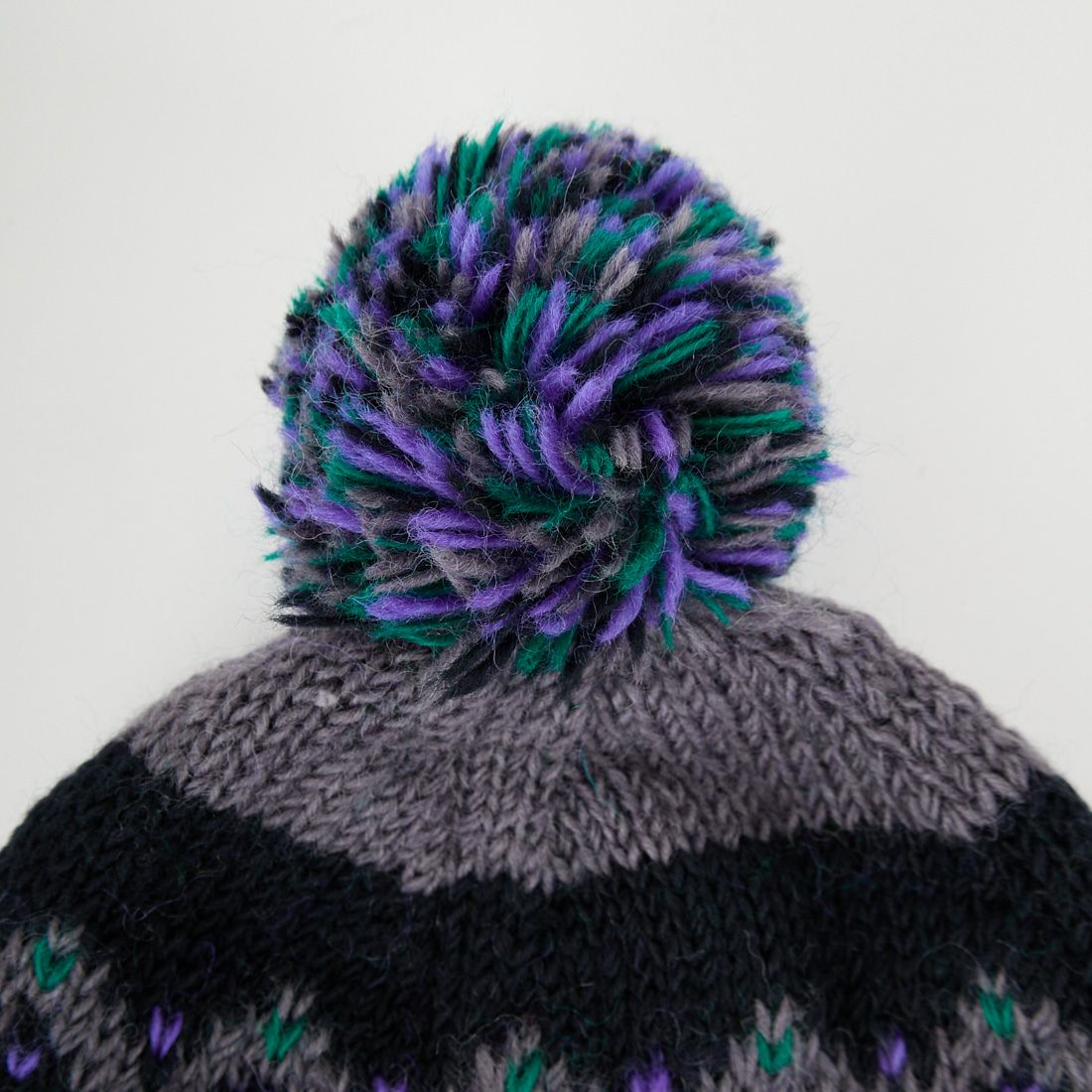 ILL ONE EIGHTY [イル ワンエイティ] ハンドニットスキーキャップ [ILL252-40] BLACK