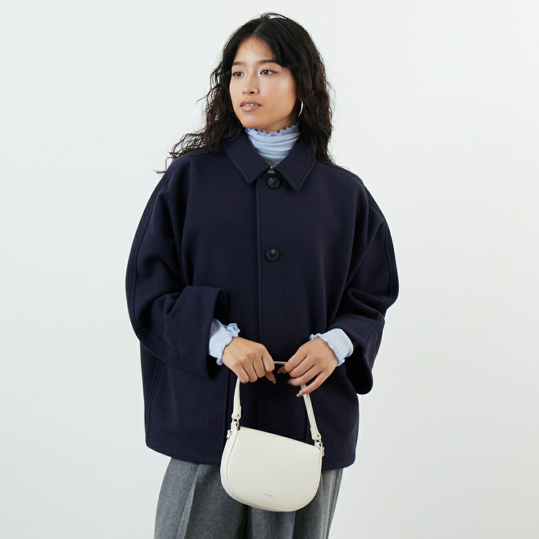 DK.NAVY&&モデル身長：162cm 着用サイズ：1&&