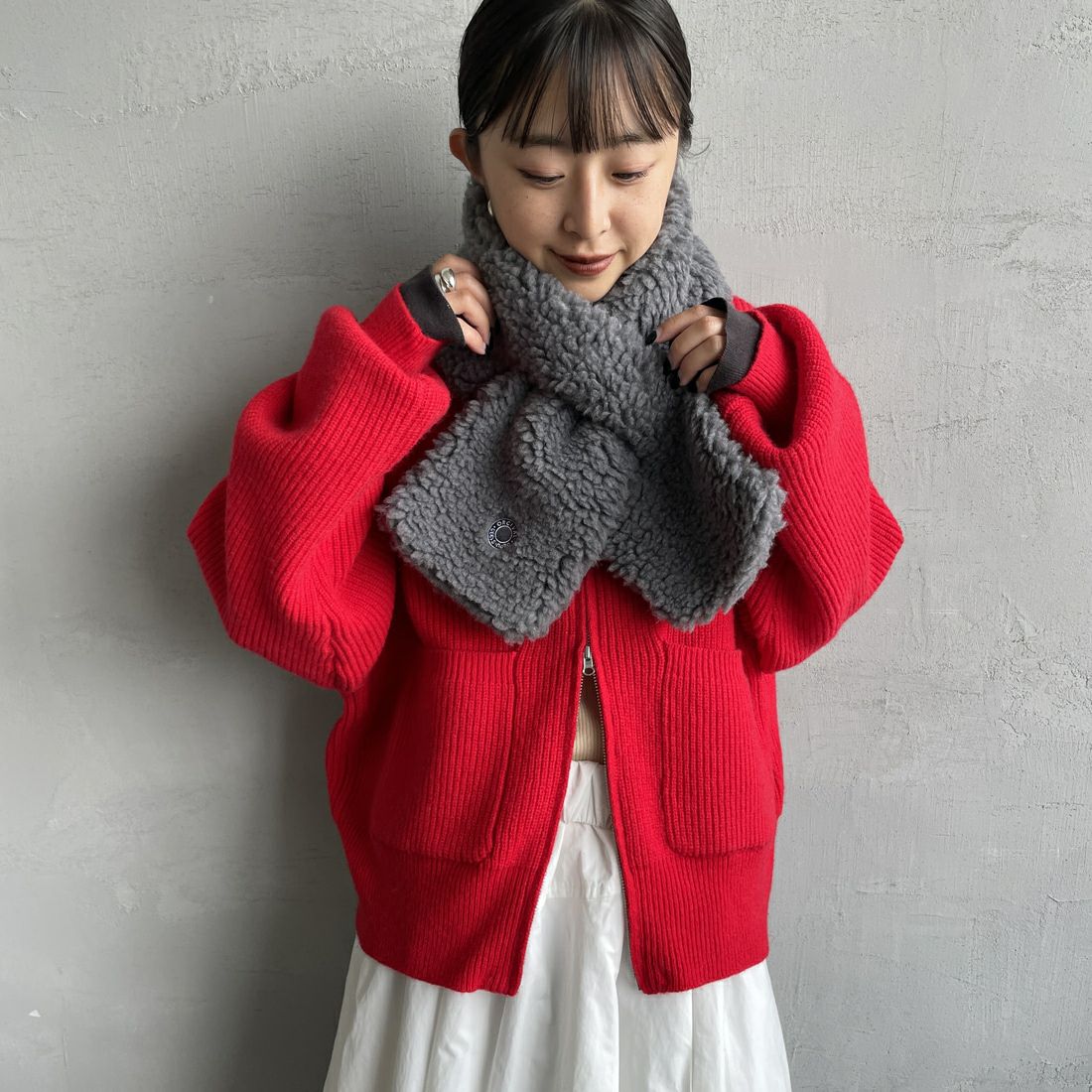 ORCIVAL [オーシバル] ボアマフラー [OR-H0262BFF] CHARCOAL