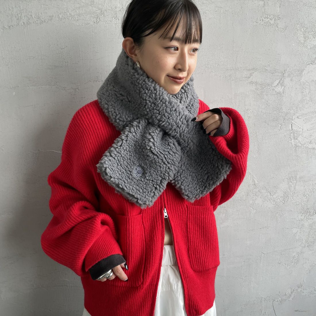 ORCIVAL [オーシバル] ボアマフラー [OR-H0262BFF] CHARCOAL