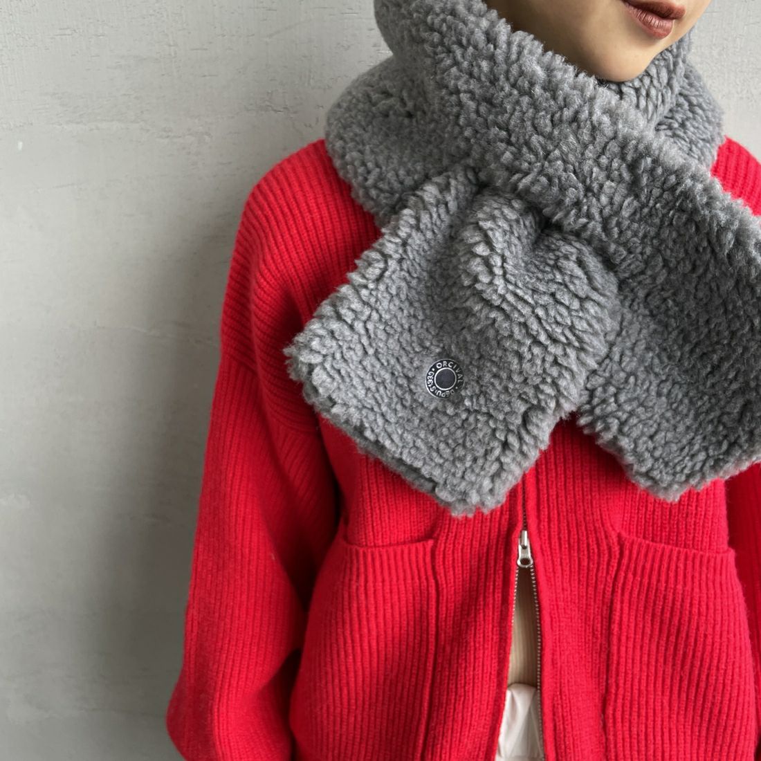 ORCIVAL [オーシバル] ボアマフラー [OR-H0262BFF] CHARCOAL