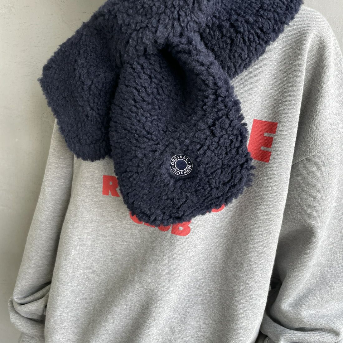 ORCIVAL [オーシバル] ボアマフラー [OR-H0262BFF] DK.NAVY