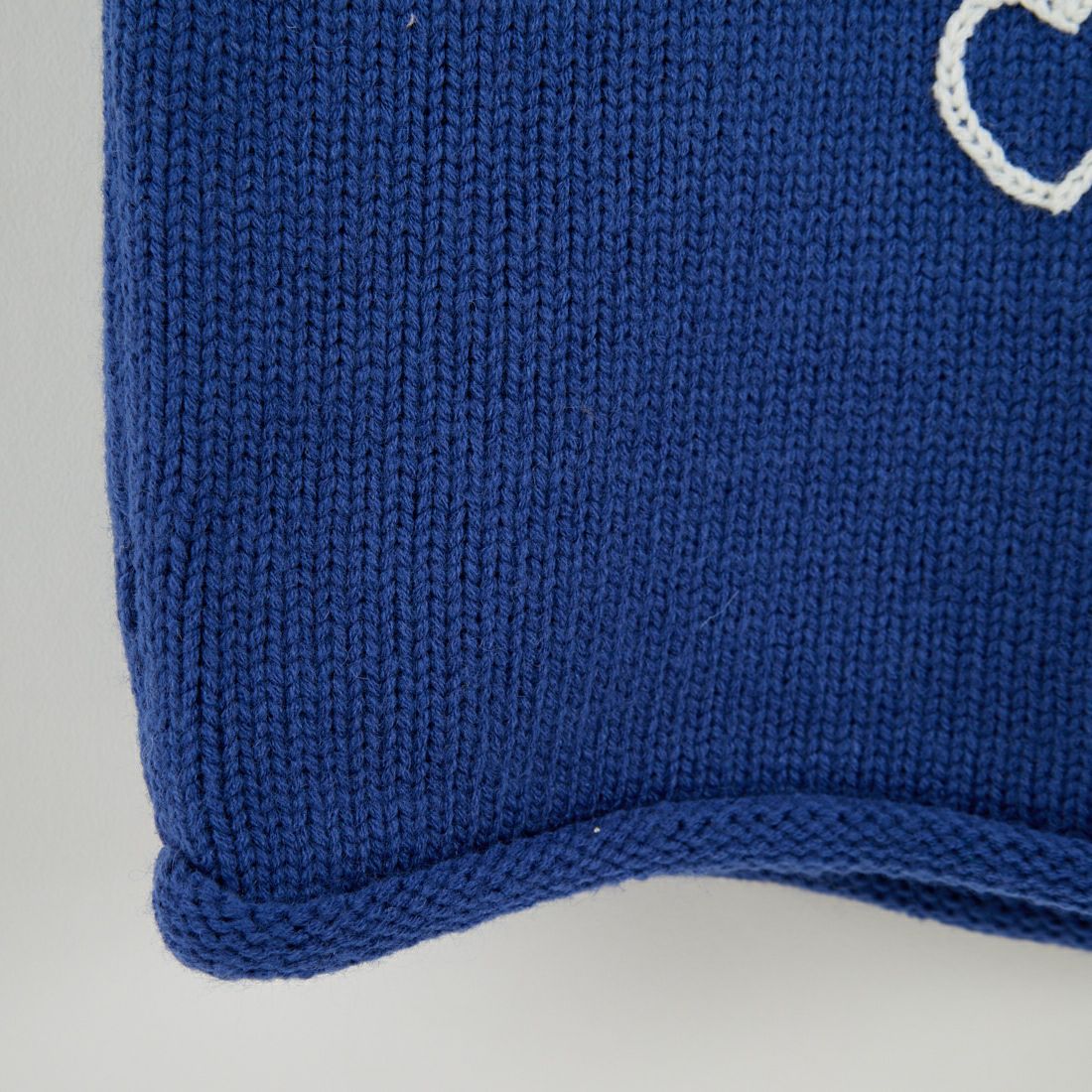 ChahChah [チャーチャー] ハッピーハートフル ロールネックニット [CC-25FW-KN02] BLUE