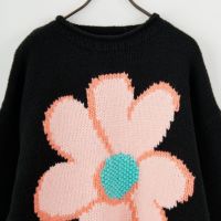 ChahChah [チャーチャー] フラワーwithラブ ハンドニット [CC-25FW