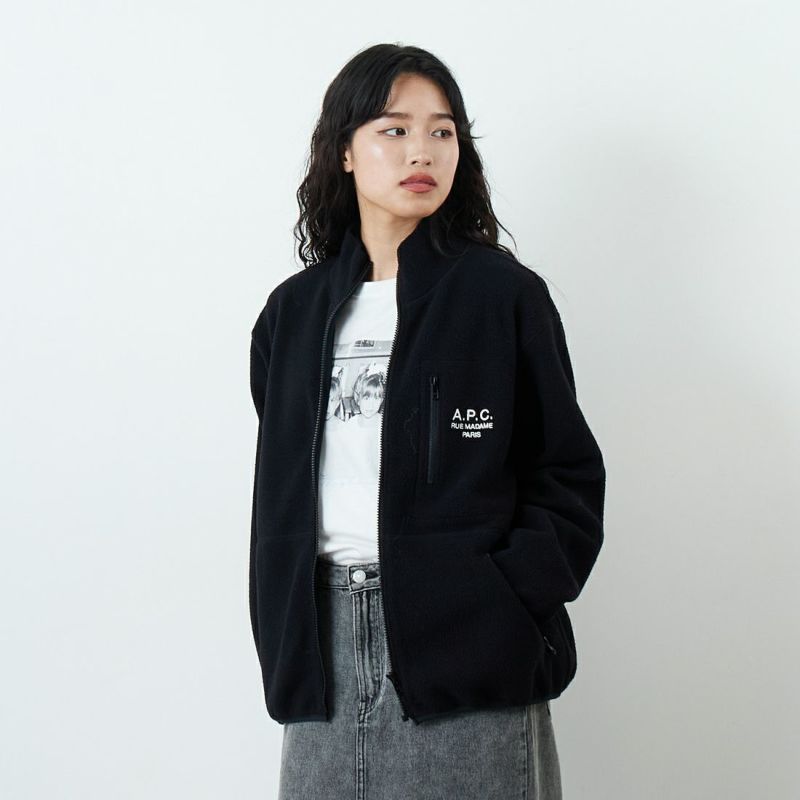 A.P.C. [アー・ペー・セー] ジップアップフリースジャケット [VESTE