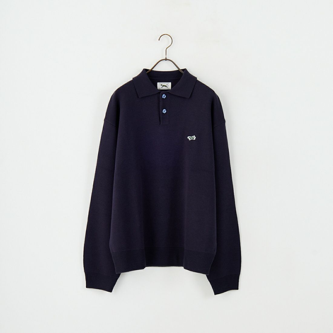 THE FOX [ザフォックス] 別注 ポロカラーニット [JFL25AW-04-JF] NAVY