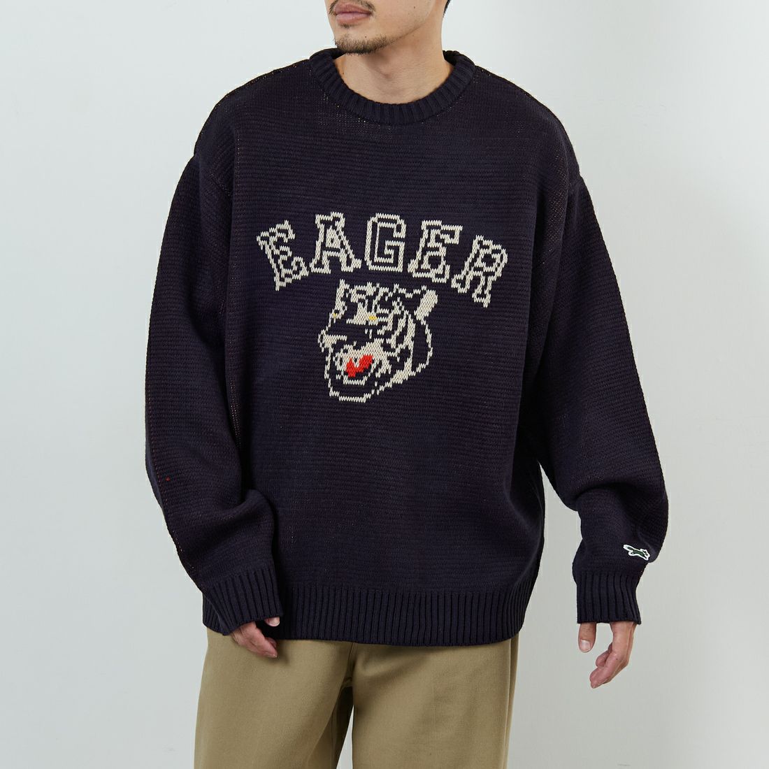 NAVY&&モデル身長：168cm 着用サイズ：L&&