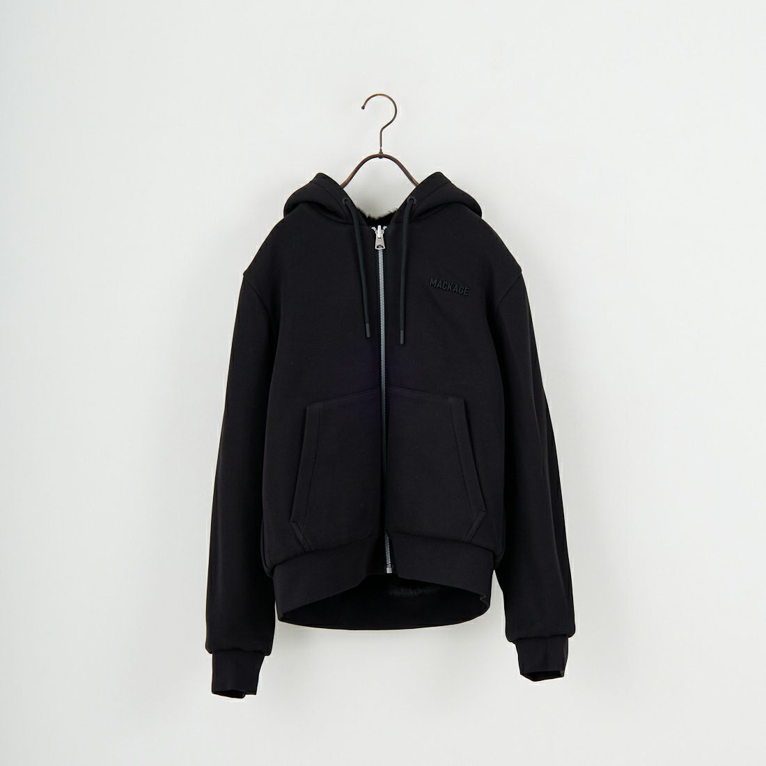 MACKAGE [マッカージュ] GWENDAL リバーシブルパーカー [11752711] BLACK