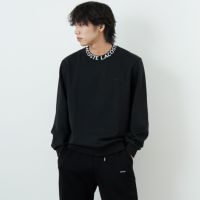 LACOSTE [ラコステ] ジャカードネックモックネックスウェット [SH9542