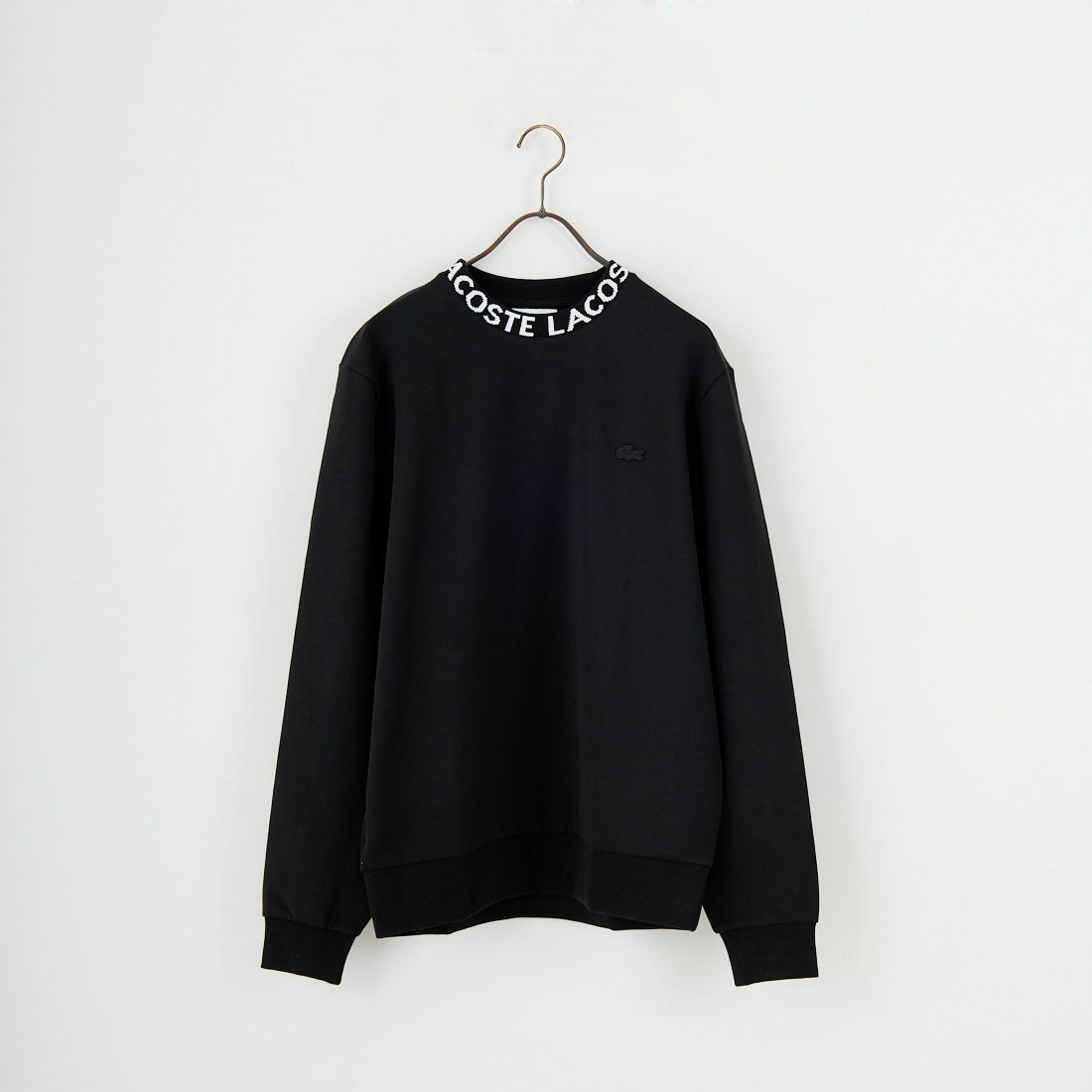 LACOSTE [ラコステ] ジャカードネックモックネックスウェット [SH9542