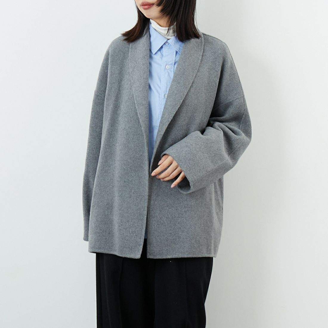 Jeans Factory Clothes [ジーンズファクトリークローズ] リバーウールコート [21256054]