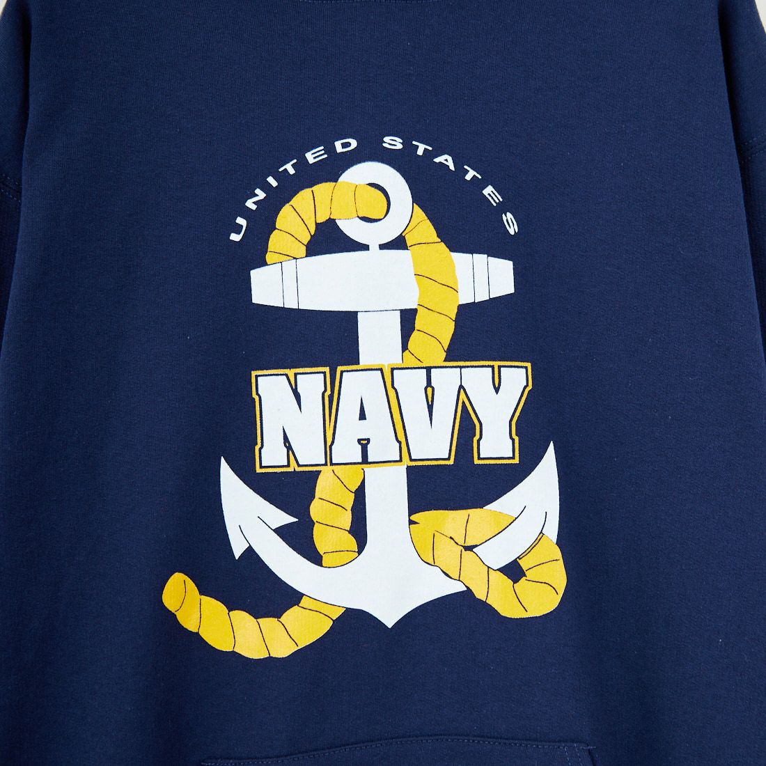 JWM Military Wear [ジェイダブリューエム ミリタリーウェア] NAVY スウェットフーディ [64-862] NVY