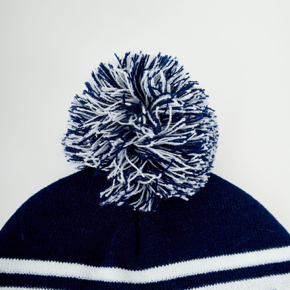 JWM Military Wear [ジェイダブリューエム ミリタリーウェア] US ポンポンニットビーニー [36244] NVY/WHT