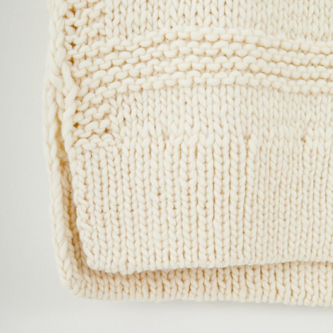 anuke [アンヌーク] Uネックハンドニットベスト [62520510] IVR