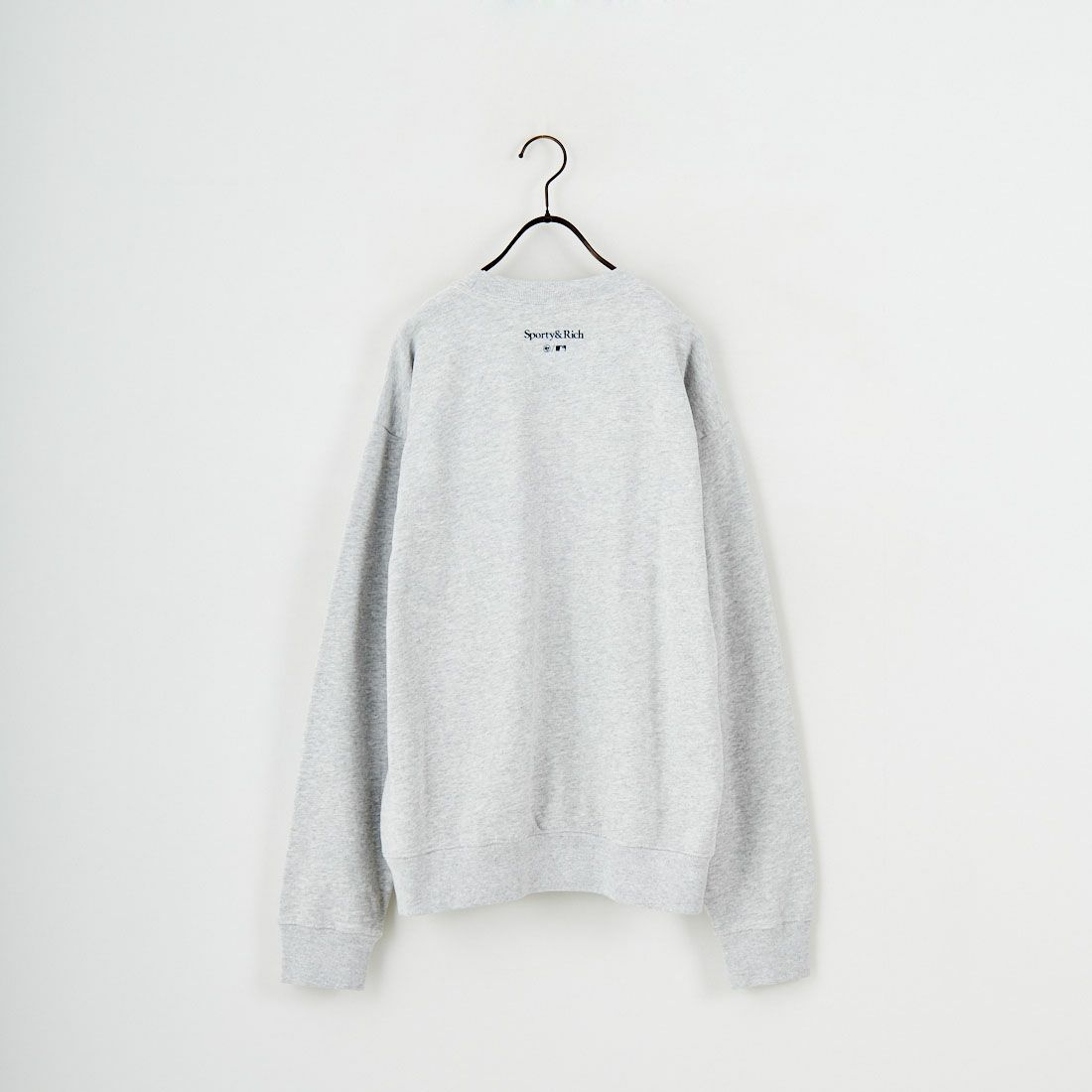 Sporty&Rich [スポーティアンドリッチ] NY アイビークルーネックスウェット [ST071623660] H.GRAY