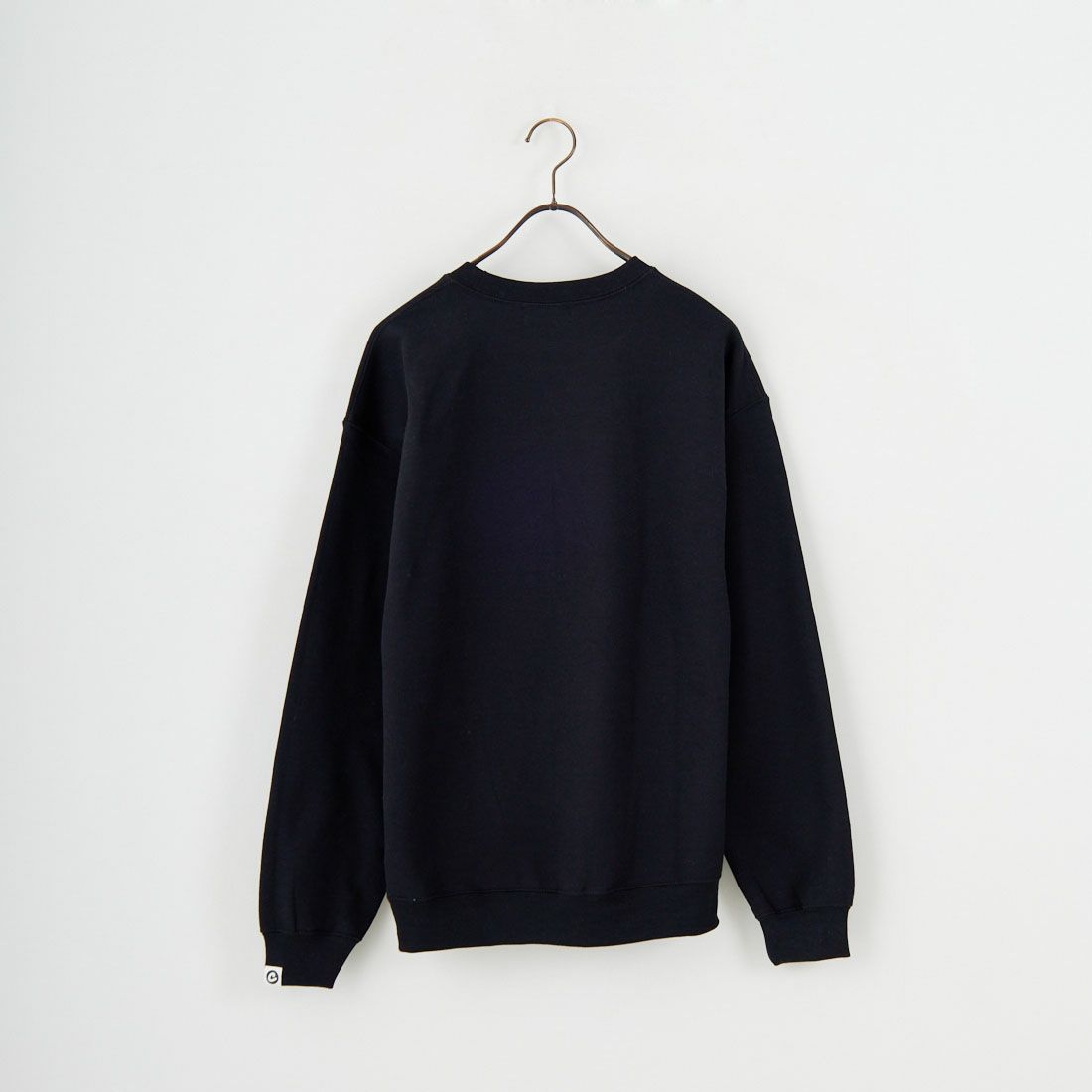 COTTON PAN [コットンパン] クルーネックスウェット [O&M] BLACK