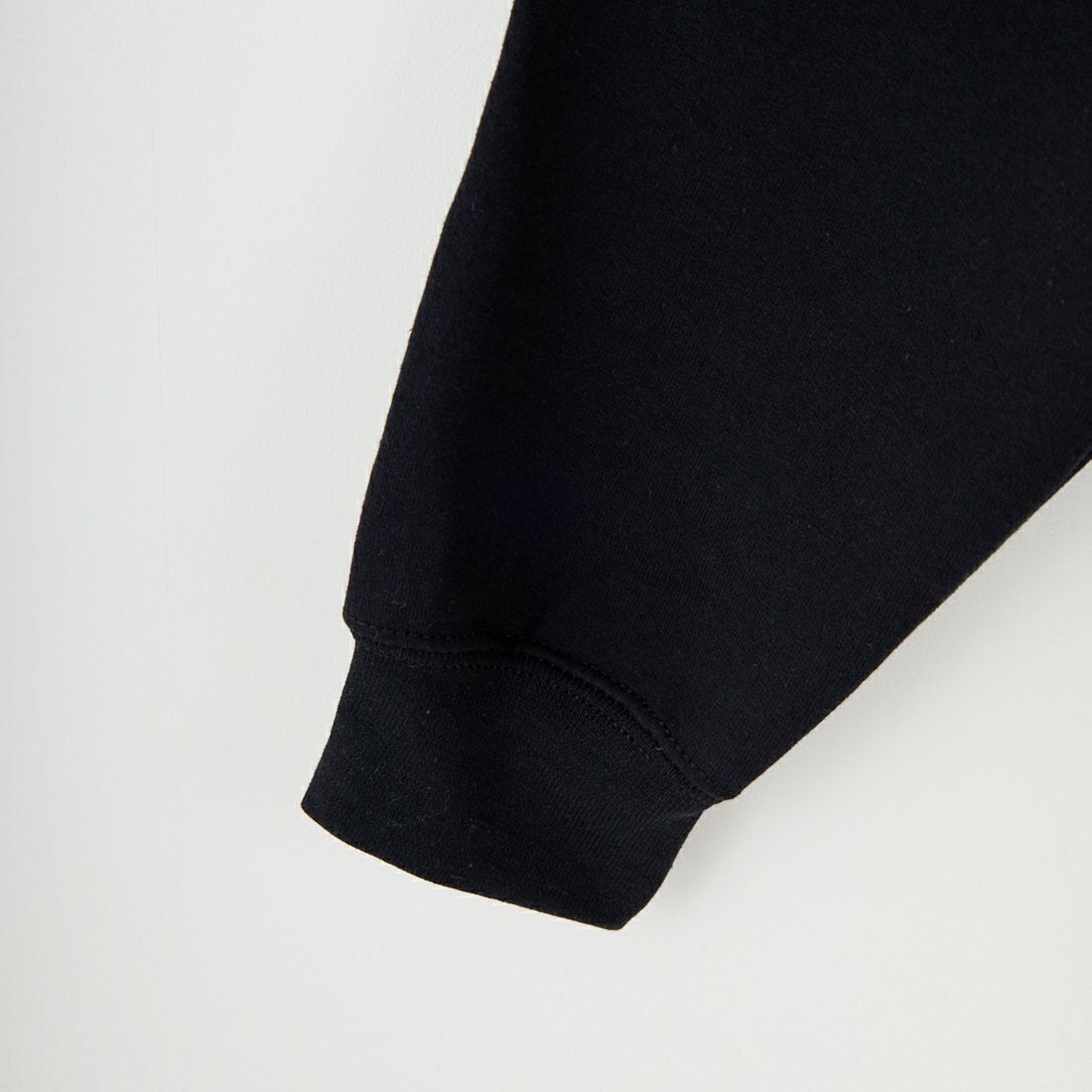 COTTON PAN [コットンパン] クルーネックスウェット [O&M] BLACK