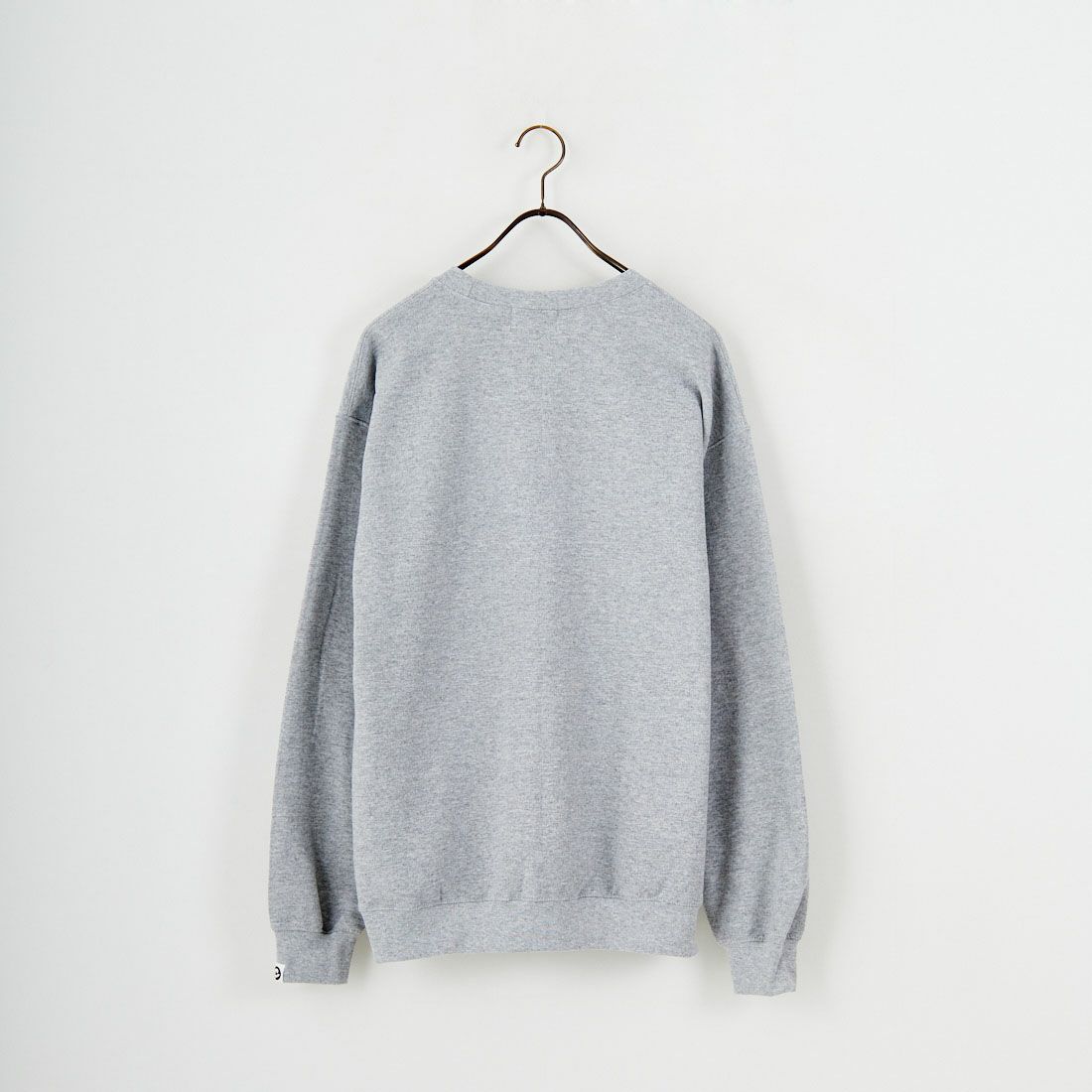 COTTON PAN [コットンパン] クルーネックスウェット [DEFINITELY-MAYBE] GRAY