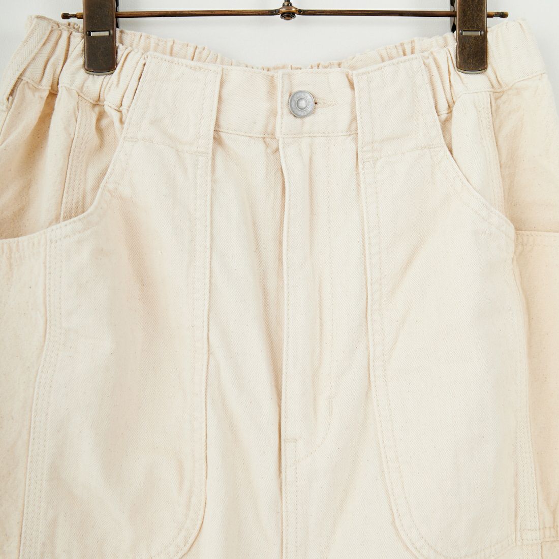 tumugu: [ツムグ] リラックスワイドパンツ [TB25327] 06 KINARI