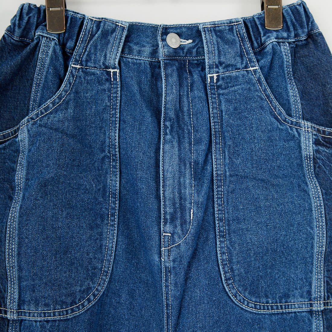 tumugu: [ツムグ] リラックスワイドパンツ [TB25327] 793 FADE B