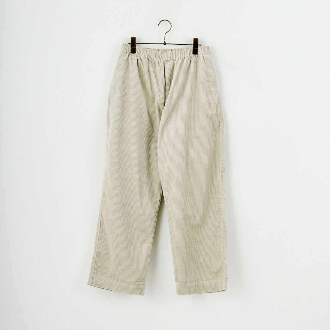 DANTON [ダントン] コーデュロイイージーストレートパンツ [DT-E0169CDU]IVORY