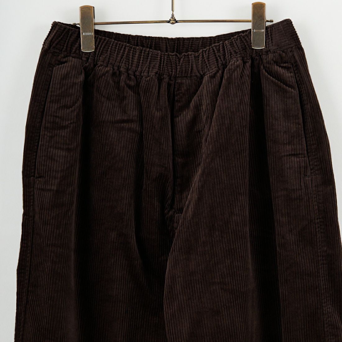 DANTON [ダントン] コーデュロイイージーストレートパンツ [DT-E0169CDU] DK.BROWN