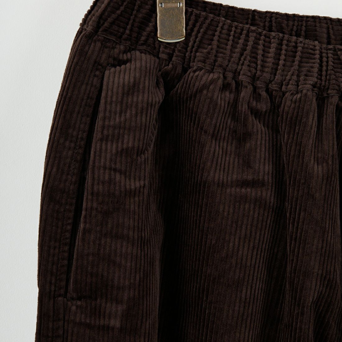 DANTON [ダントン] コーデュロイイージーストレートパンツ [DT-E0169CDU] DK.BROWN
