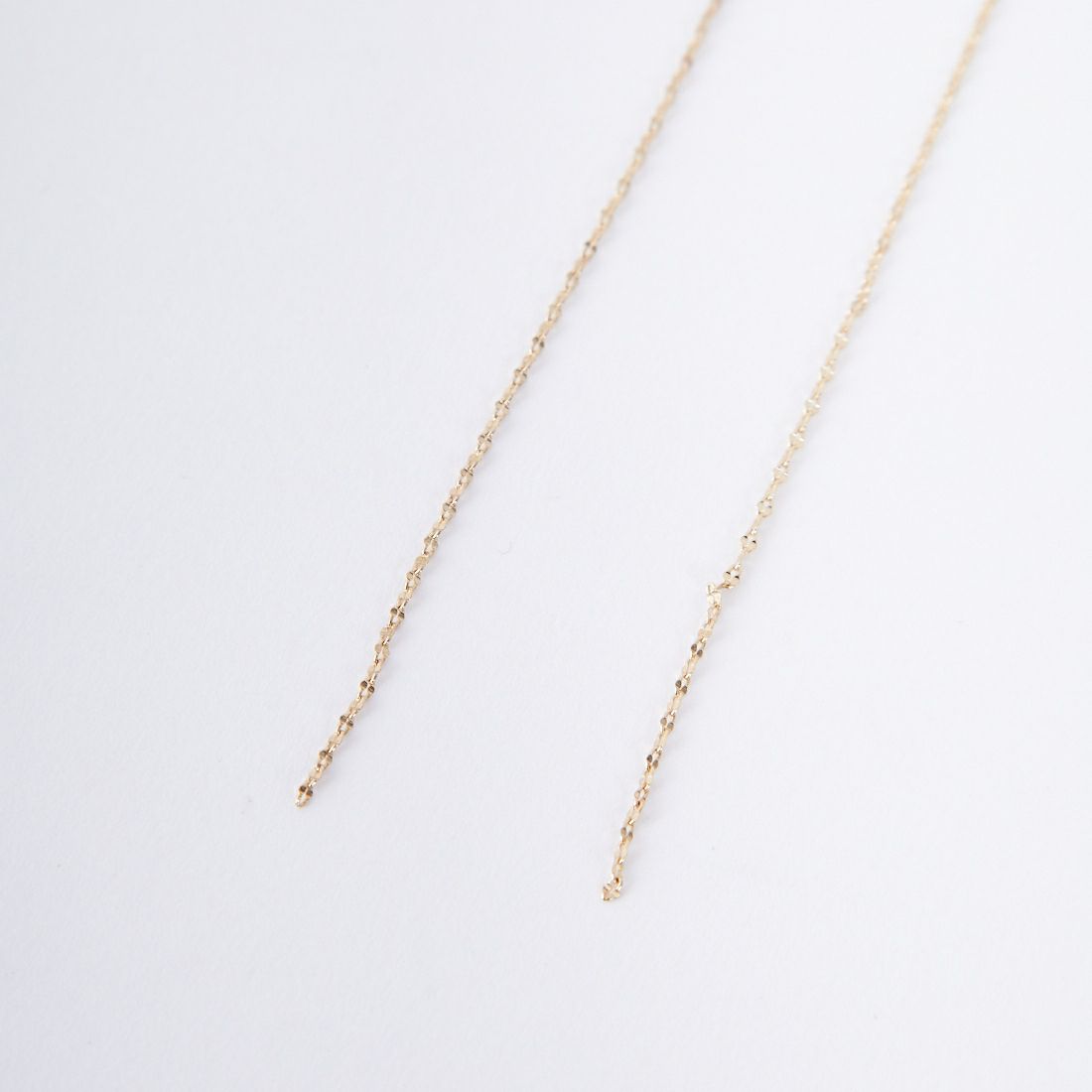 CHIGNON [シニヨン] プチエッグ&チェーン2WAYピアス [0055-340SH] GOLD