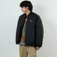 Danton ダントン ナイロン ジャケットブラックM DANTON [ダントン] ナイロンボンバージャケット [DT-A0705PRD