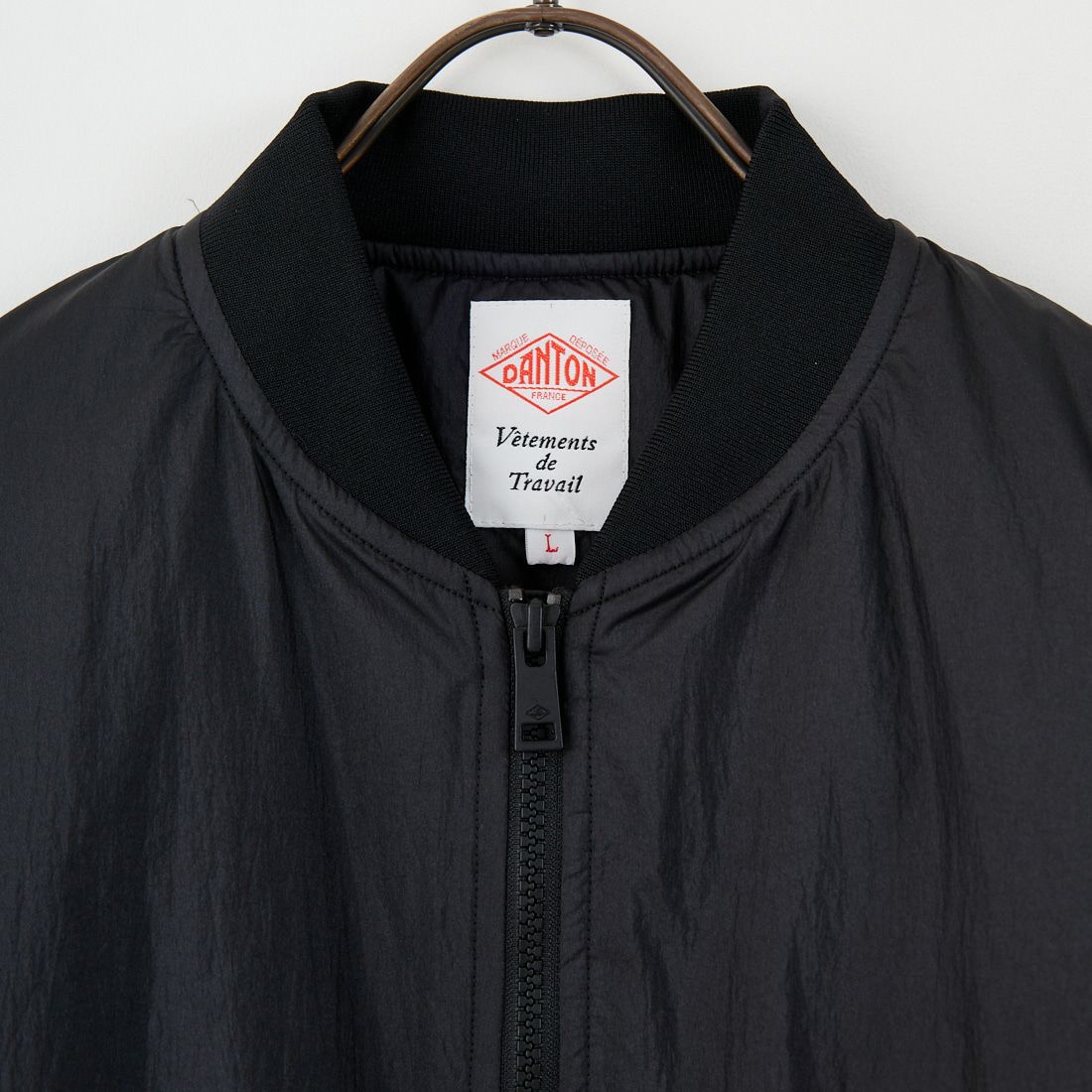 DANTON [ダントン] ナイロンボンバージャケット [DT-A0705PRD] BLACK