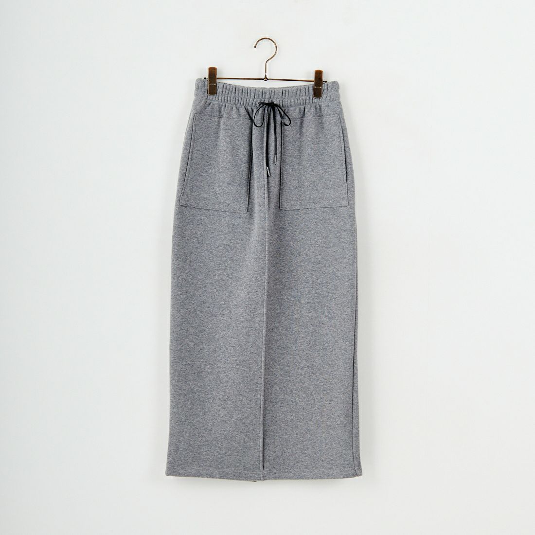 CLOCHE [クロシェ] 裏起毛タイトスカート [55286579] ｸﾞﾚｰ