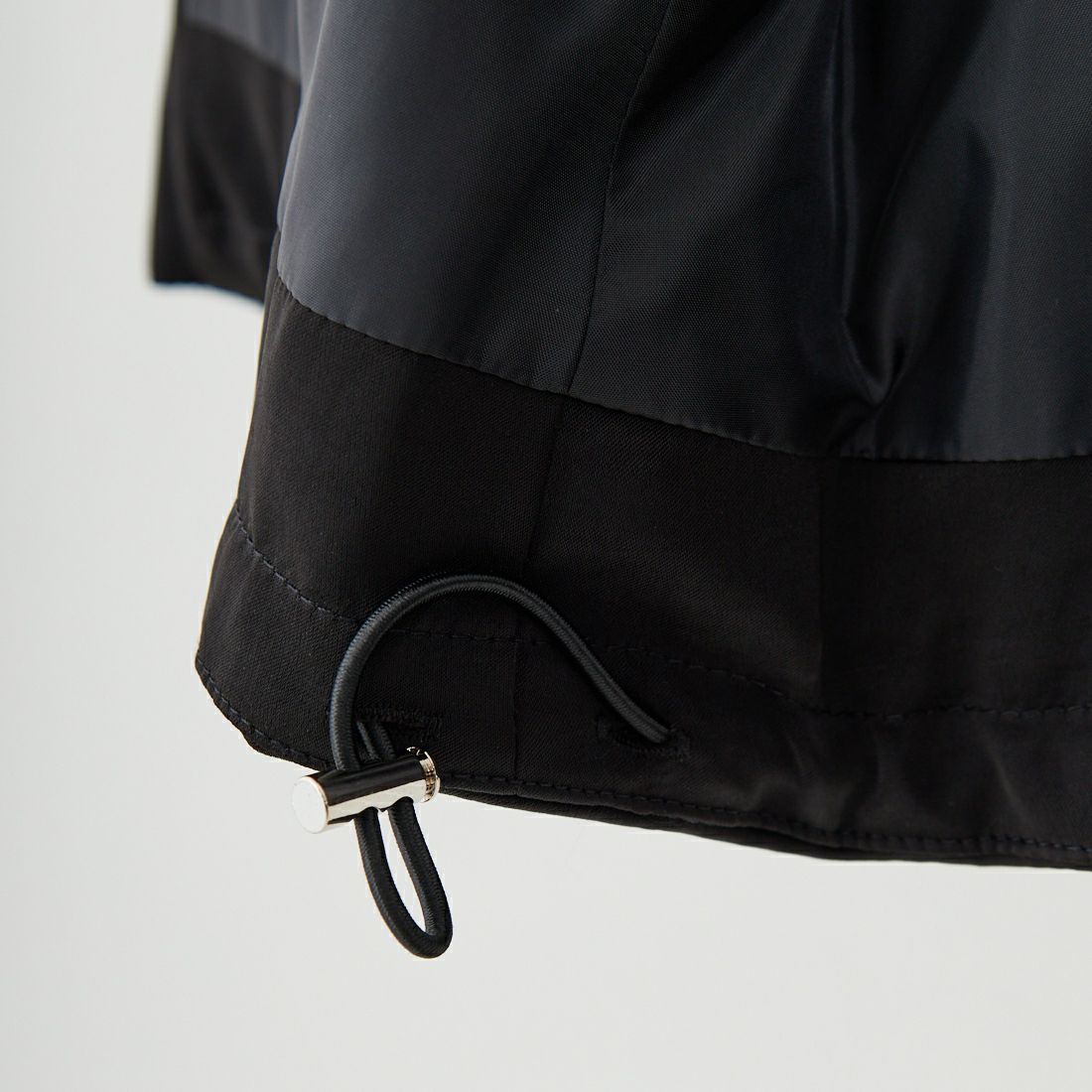 CHIGNON [シニヨン] サテンパフィーベスト [4655-252MK] BLACK